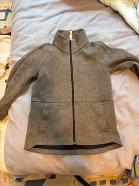 lululemon athletica Gray Full-Zip Hoodie Size 6
